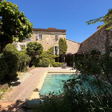 度假居 Maison De Charme, Jardin Et Piscine Proche D'uzes *